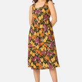 Fancy Fruit Midi Dress