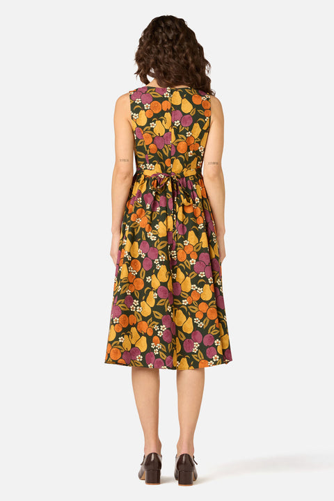 Fancy Fruit Midi Dress