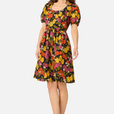 Fancy Fruit Mini Dress 100% Cotton