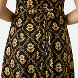 Luxe Fleur Geo Midi Dress