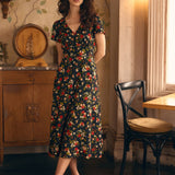 Posy Floral Midi Dress