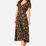 Posy Floral Midi Dress