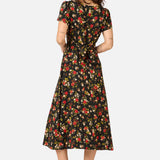 Posy Floral Midi Dress