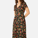 Posy Floral Midi Dress