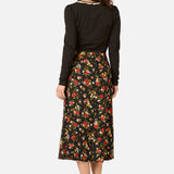 Posy Floral Midi Skirt