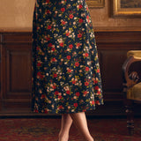 Posy Floral Midi Skirt