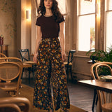 Posy Floral Wide Leg Pant