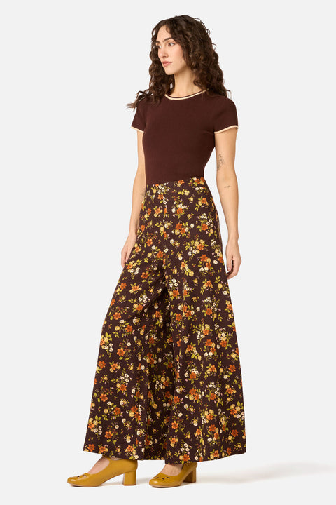 Posy Floral Wide Leg Pant