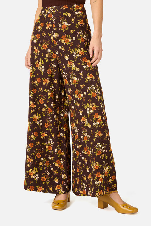 Posy Floral Wide Leg Pant