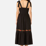 90'S Posy Embroidered Dress