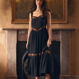 90'S Posy Embroidered Dress