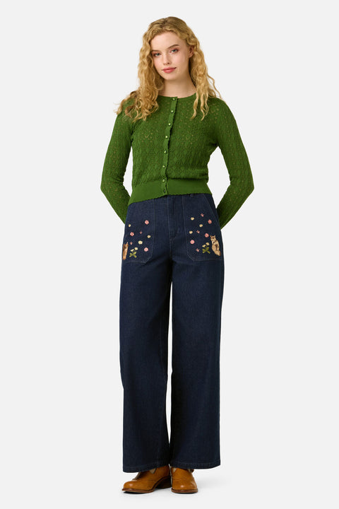 Clara Pointelle Cardigan