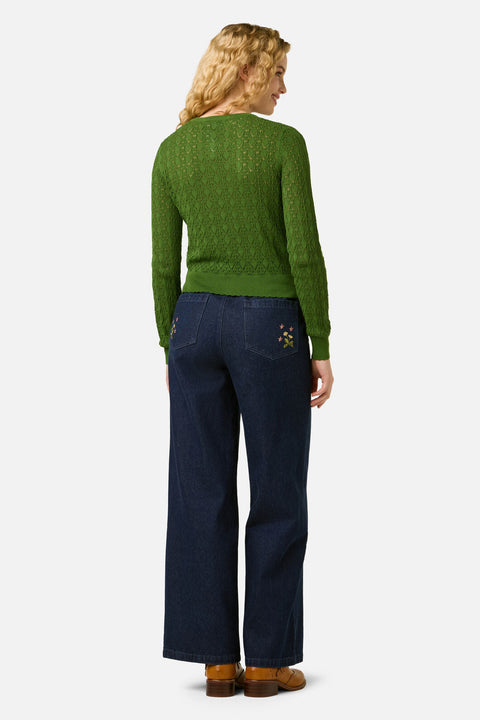 Clara Pointelle Cardigan