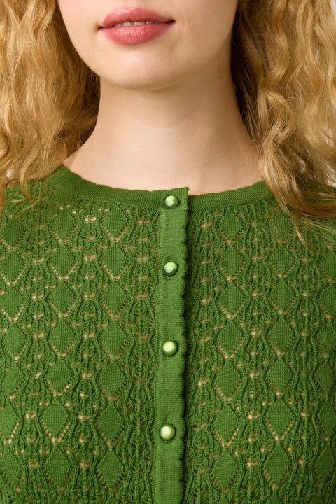Clara Pointelle Cardigan