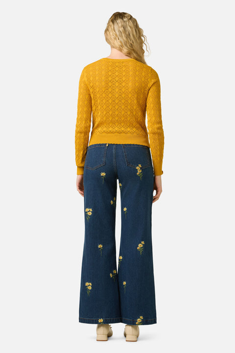 Clara Pointelle Cardigan