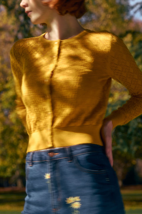 Clara Pointelle Cardigan
