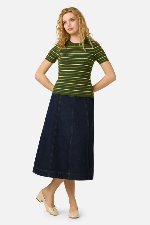 Patsy Stripe Knit Top
