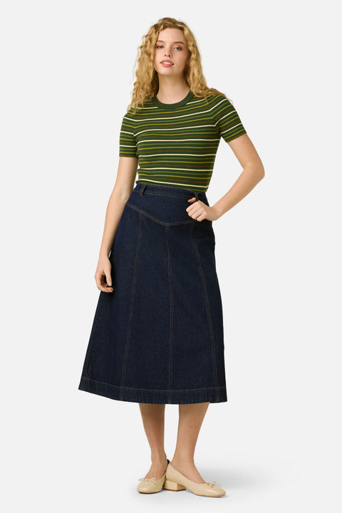 Patsy Stripe Knit Top
