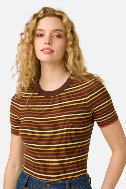 Patsy Stripe Knit Top