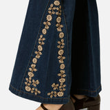 Luxe Fleur Embroidered Jean