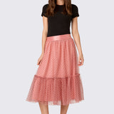 Olivia Spot Tulle Skirt