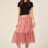 Olivia Spot Tulle Skirt