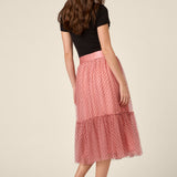 Olivia Spot Tulle Skirt