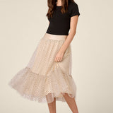 Olivia Spot Tulle Skirt