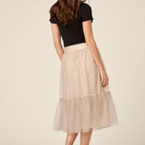 Olivia Spot Tulle Skirt