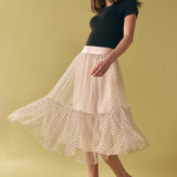 Olivia Spot Tulle Skirt