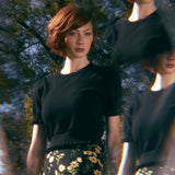 Zoe Ruffle Knit Top