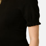 Zoe Ruffle Knit Top
