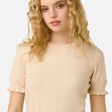Zoe Ruffle Knit Top