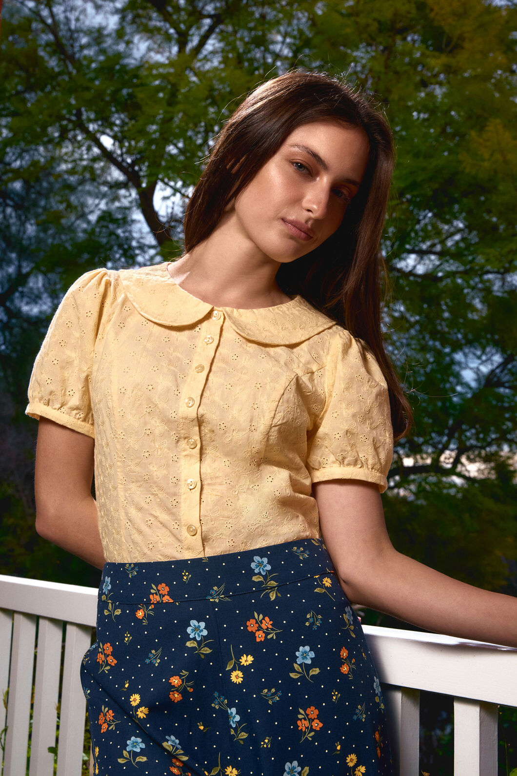 Lorelei Sweet Broderie Blouse