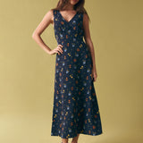 Chloe Ditsy 90S Midi Dress