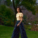 Chloe Ditsy 90's Wide Leg Pant