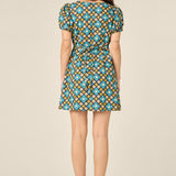 Mimi Retro Puff Sleeve Dress
