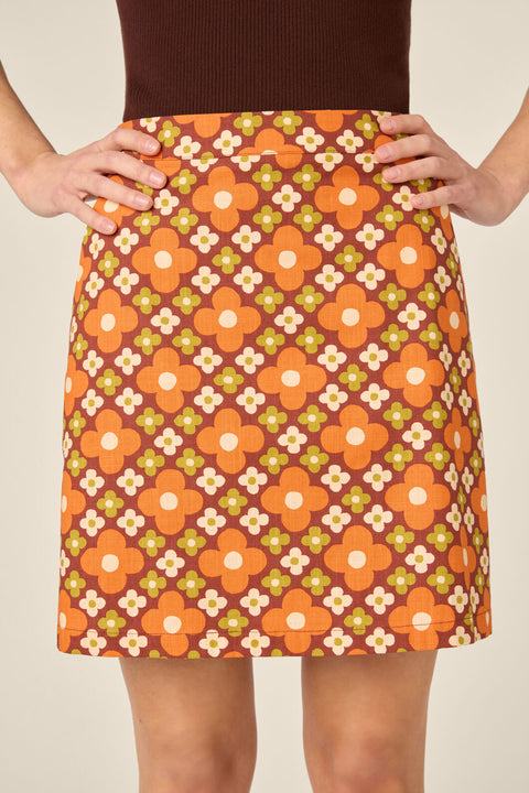 Mimi Retro Mini Skirt