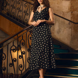 Kelly Polka Dot Midi Dress
