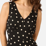 Kelly Polka Dot Midi Dress