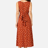 Kelly Polka Dot Midi Dress