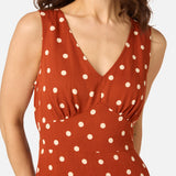 Kelly Polka Dot Midi Dress