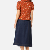 Kelly Polka Dot Blouse