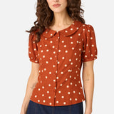 Kelly Polka Dot Blouse