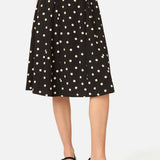 Kelly Polka Dot Skirt