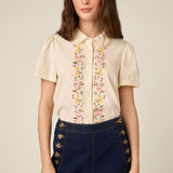 Chloe Embroidered Blouse