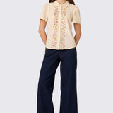 Chloe Embroidered Blouse