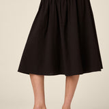 Nell V-Yoke Midi Skirt