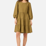 Billie Check Smock Dress