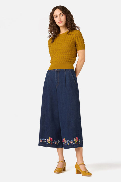 Lila Short Sleeve Knit Top
